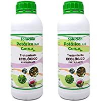 Los mejores  - Castalia - Jabón Potásico Ecológico - Pack 2 de litros Total - Fertilizante e Insecticida de Alta Eficacia contra Mosca…